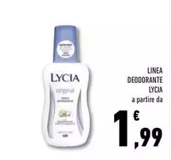 Lycia - Linea Deodorante Lycia - Linea Deodorante