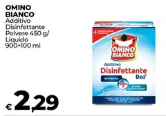 Omino Bianco - Additivo Disinfettante Polvere