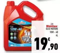 Rhütten - Olio Motore