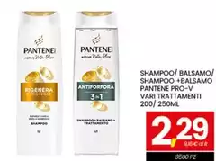 Pantene - Shampoo/Balsamo/Shampoo/Balsamo