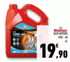 Rhütten - Olio Motore