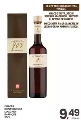 Granarolo - Grappa Bonaventura Barrique