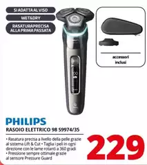 Philips - Rasoio Elettrico 98 S9974/35