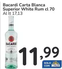 Bacardi - Carta Blanca Superior White Rum