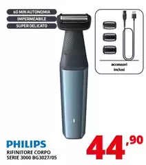 Philips - Rifinitore Corpo Serie 3000 BG3027/05
