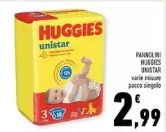 Huggies - Pannolini Unistar Huggies - Pannolini Unistar