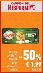 Negroni - Pancetta A Cubetti