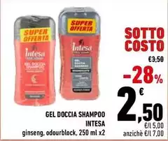 Intesa - Gel Doccia Shampoo