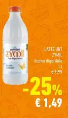 Parmalat - Latte Uht Zymil