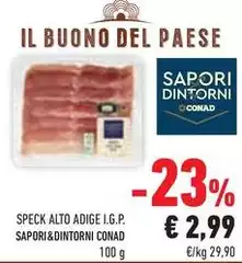Sapori & piaceri - Speck Alto Adige I.G.P.