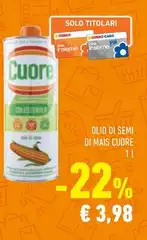 Cuore - Olio Di Semi Di Mais