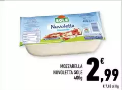 Sole - Mozzarella Nuvoletta