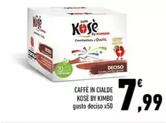 Kimbo - Caffè In Cialde Kosè By