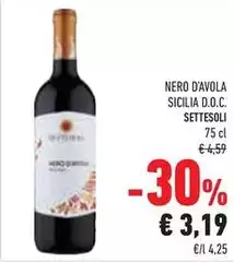 Settesoli - Nero D'avola Sicilia D.O.C.