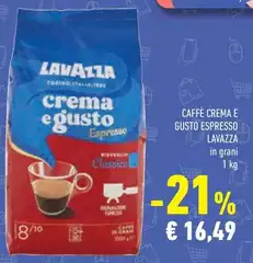 Lavazza - Caffè Crema E Gusto Espresso