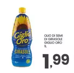 Giglio oro - Olio Di Semi Di Girasole