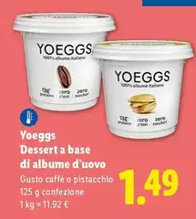 Yoeggs - Dessert A Base Di Albume D'Uovo