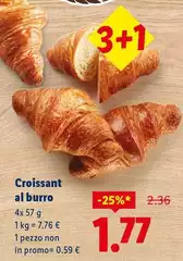 Croissant Al Burro