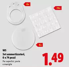 W5 - Set Ammortizzatori, 6 O 74 Pezzi