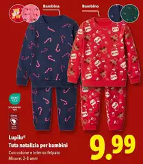 Lupilu - Tuta Natalizia Per Bambini