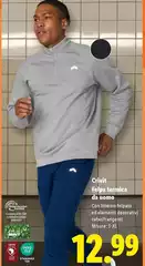 Crivit - Felpa Termica Da Uomo 