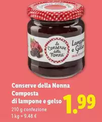 Le Conserve Della Nonna - Composta Di Lampone E Gelso