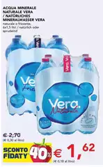 Vera - Acqua Minerale Naturale / Naturliches