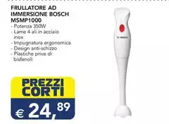 Bosch - Frullatore Ad Immersione MSMPM000