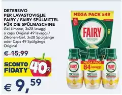 Fairy - Detersivo Per Lavastoviglie /  /  Spulimittel