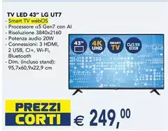 LG - Tv Led 43" U7 LG - Tv Led 43" U7