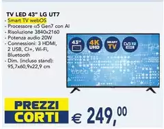 LG - Tv Led 43" U7 LG - Tv Led 43" U7
