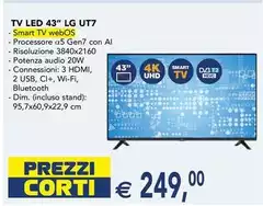 LG - Tv Led 43" U7 LG - Tv Led 43" U7