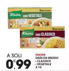 Knorr - Dadi Da Brodo Classico/ Vegetale