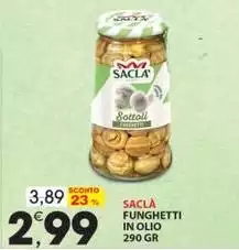 Saclà - Funghetti In Olio