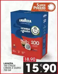 Lavazza - 100 Cialde Crema E Gusto Lavazza - 100 Cialde Crema E Gusto