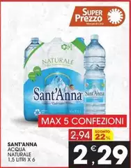 Sant'anna - Acqua Naturale Sant'anna - Acqua Naturale