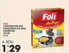 Folì - Contenitore Per Friggitrice Ad Aria Diametro