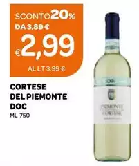 Cortese -  Del Piemonte DOC