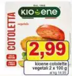 Kioene - Cotolette Vegetali Kioene - Cotolette Vegetali