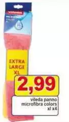 Vileda - Panno Microfibra Colors