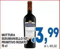 Mottura -  Susumaniello IGT/ Primitivo Rosato