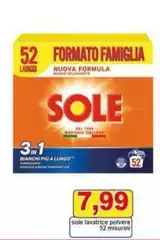 Sole - Lavatrice Polvere