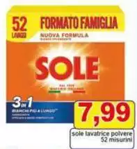 Sole - Lavatrice Polvere