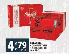 Coca Cola - Original Taste/ Zero Zuccheri