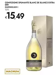Maximilian I - Confezione Spumante Blanc De Blancs Extra Dry Maximilian I - Confezione Spumante Blanc De Blancs Extra Dry