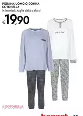Cotonella - Pigiama Uomo O Donna