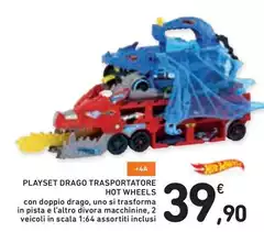 Hot wheels - Playset Drago Trasportatore Hot wheels - Playset Drago Trasportatore