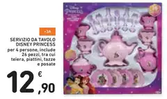 Disney - Servizio Da Tavolo  Princess