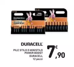 Duracell - Pile Stilo O Ministilo Power Boost Duracell - Pile Stilo O Ministilo Power Boost