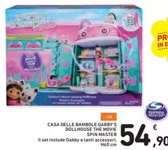 Spin master - Casa Delle Bambole Gabby's Dollhouse The Movie Spin master - Casa Delle Bambole Gabby's Dollhouse The Movie